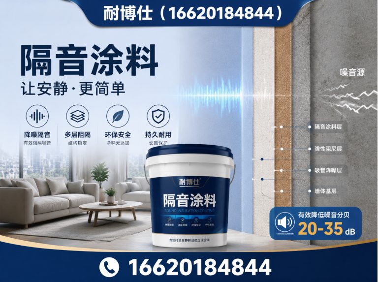 越秀区隔音涂料展示图